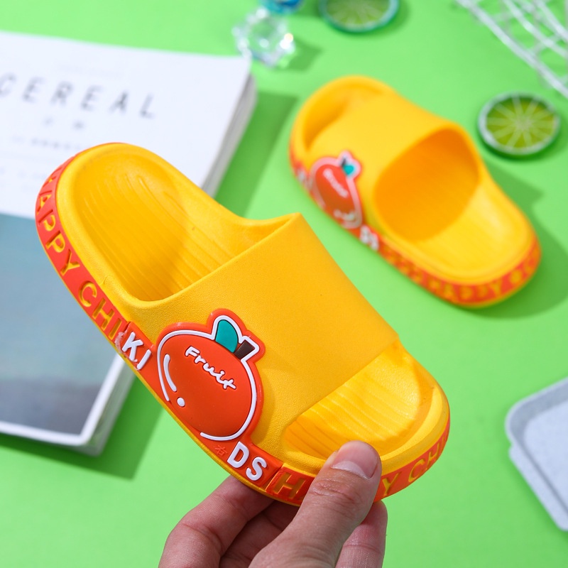 Okaybaby B221 Sandal Fruit Import Anak Laki-laki Perempuan Bahan Lembut Motif Lucu Fashion Termurah Model Kekinian Casual