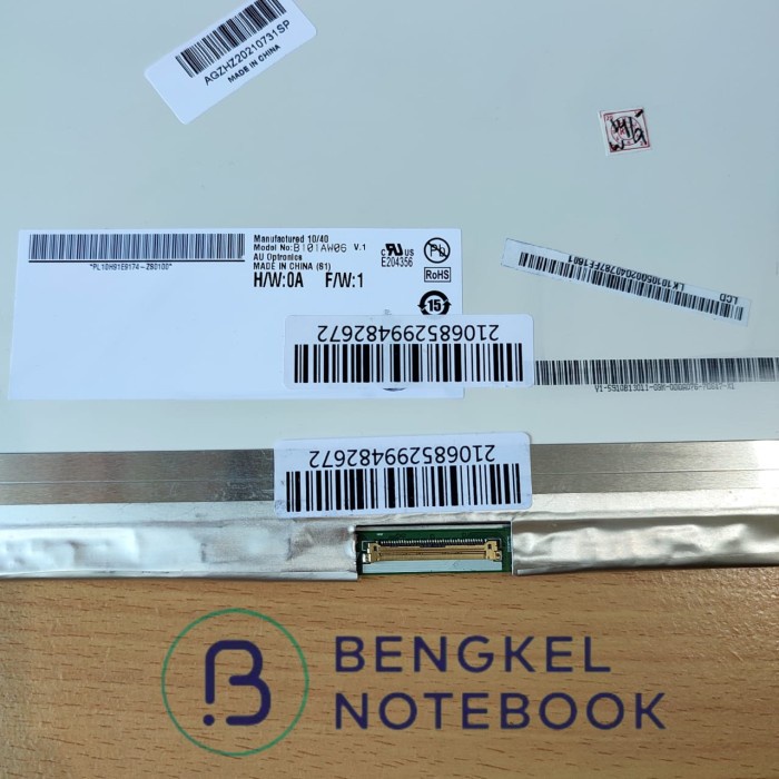 LCD LED 10.1&quot; WXGA Slim 40 Pin Lenovo Ideapad S10 Samsung NC108 NC110 NC210