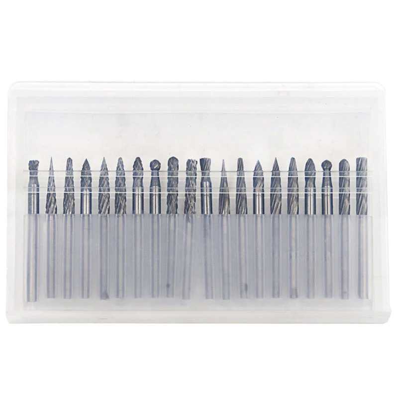 TD-DFA JIGONG Mata Bor Tungsten Carbide Drill Bit 3mm 20 PCS - JIG-TR008