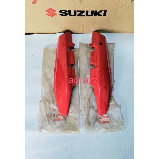 cover body bodi belakang kap tebeng merah suzuki tornado shogun kebo 110 original SGP