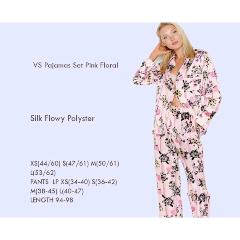 Victoria Secret Set Long Pajamas