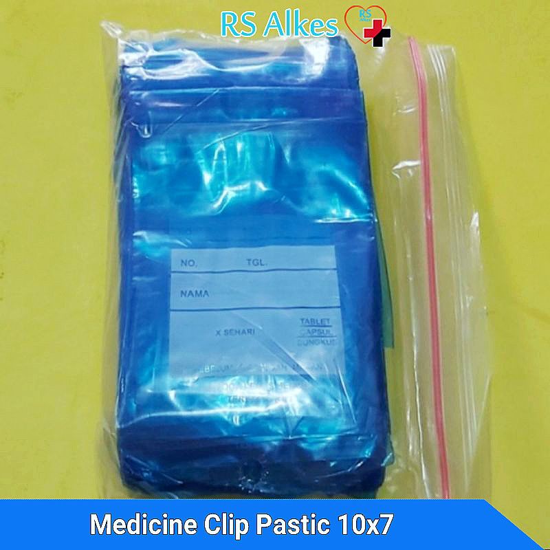 Plastik Klip Obat 10 x 7 10x7 Plastik Obat Klip Obat 10 x 7