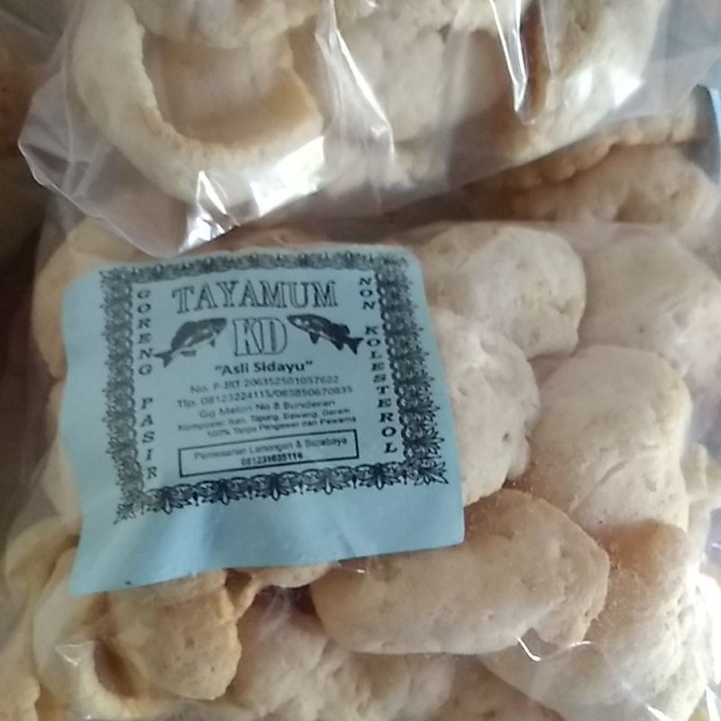 

kerupuk ikan goreng pasir