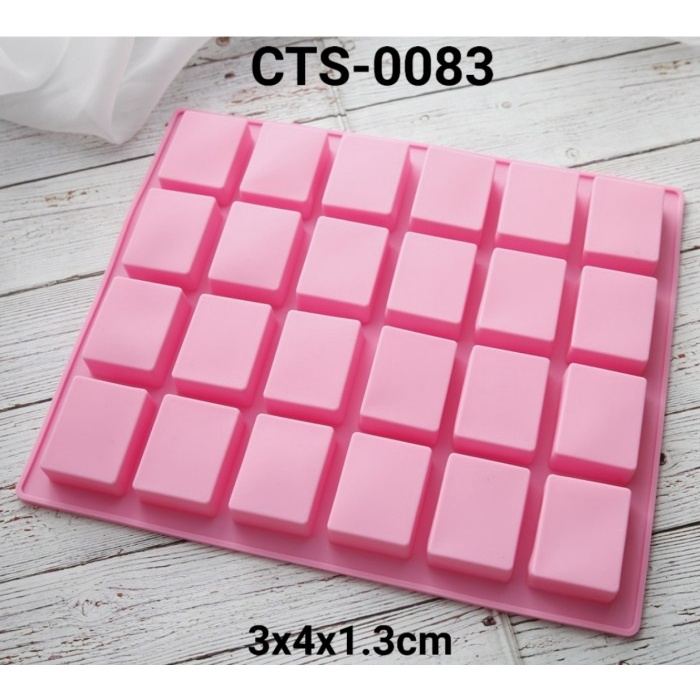 

KUE-PENGHIAS-ALAT- CTS-0083 CETAKAN SILIKON PUDDING ENTREMET CREAM CAKE SABUN RESIN KOTAK -ALAT-