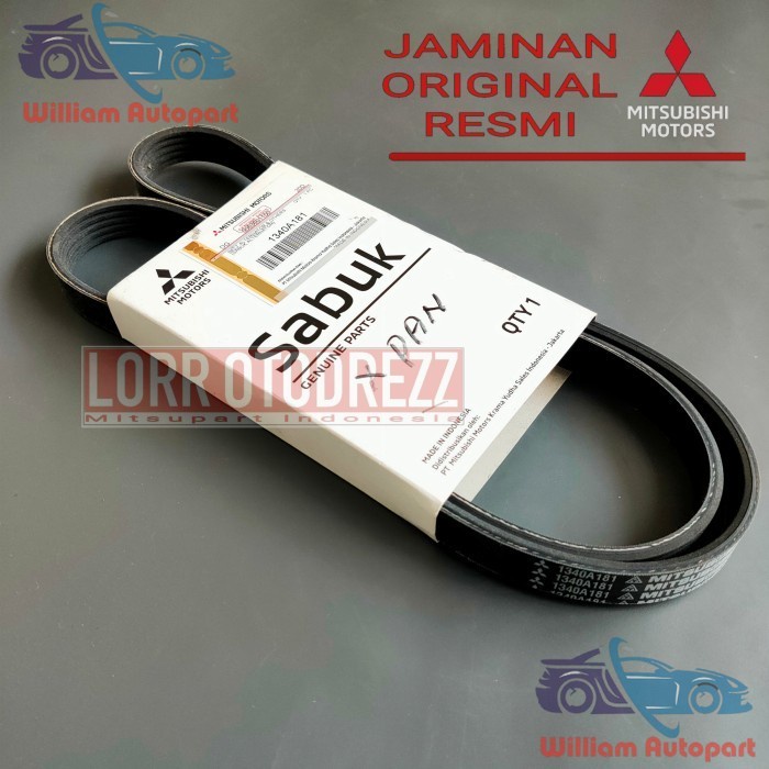 Vanbelt fan belt alternator Xpander Original resmi atpm Mitsubishi