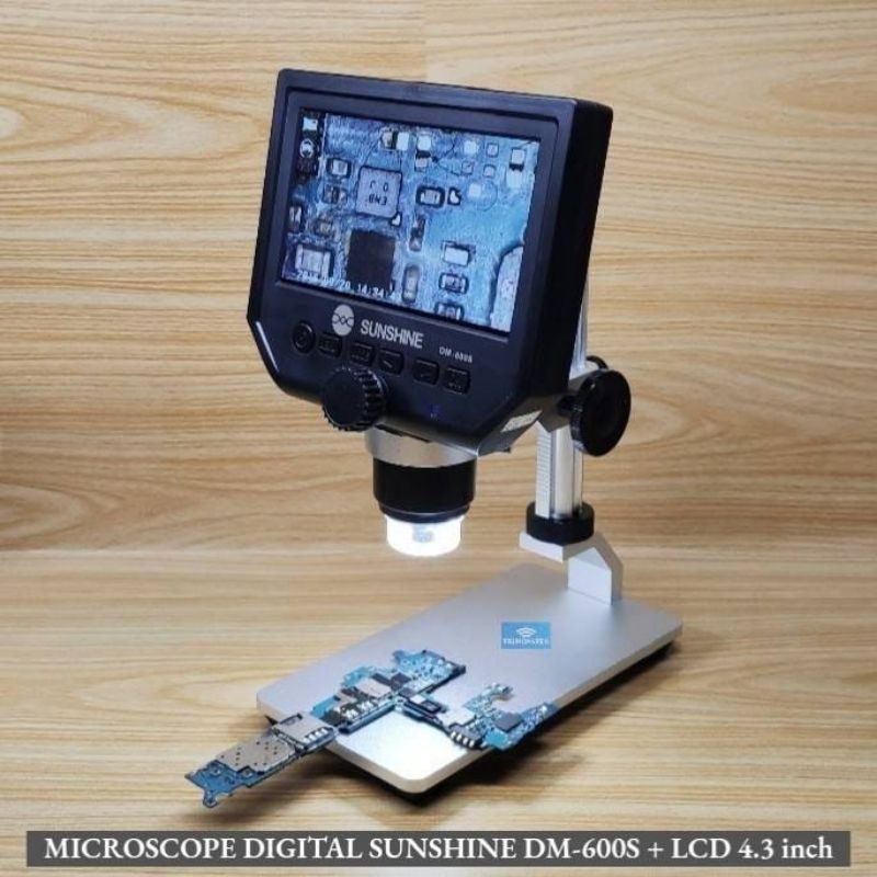 MICROSCOPE LCD PORTABLE SUNSHINE PLUS STAND ALUMINIUM Alloy