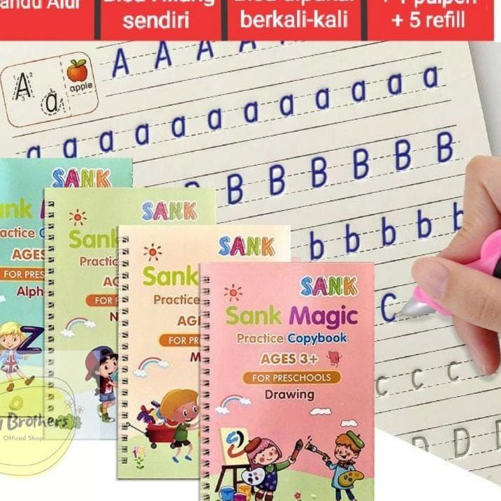 

Oke Price.. Sank Magic Book/Buku Belajar Menulis/Buku Belajar Menulis TK PAUD