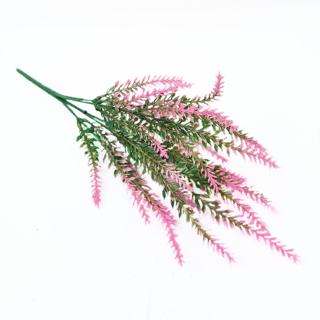 Bunga Plastik Lavender Artificial Dekorasi Rumah Cantik - AF20A-8