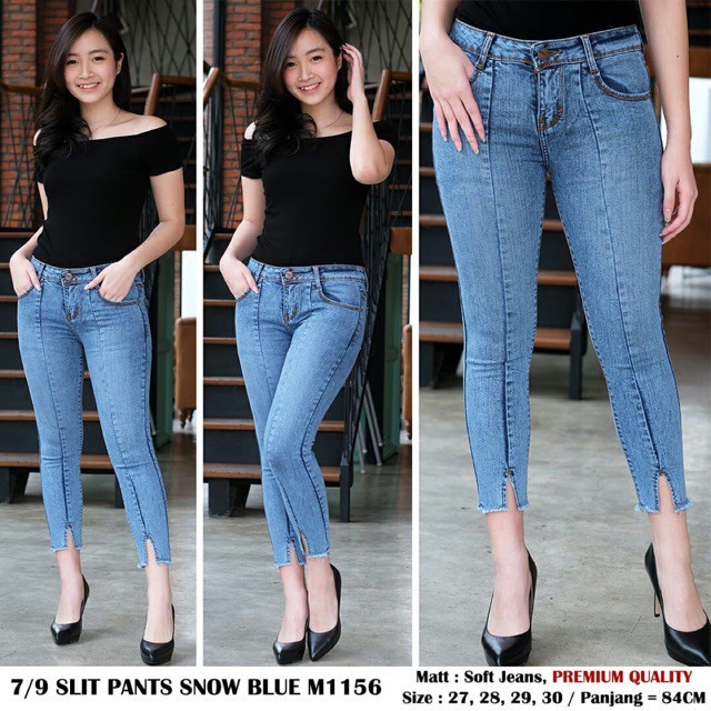 SUPER MODIS SIZE 27-34!! ANNABILA JEGGNG 7/9 VARIASI BELAH STRETCH