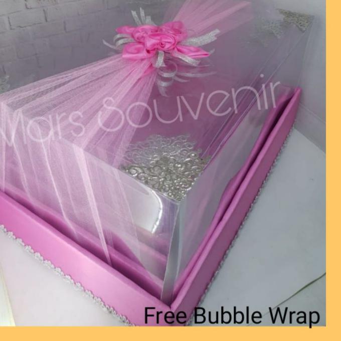 

팝 Box/kotak hantaran seserahan Tile Pink 1set isi 4 Update