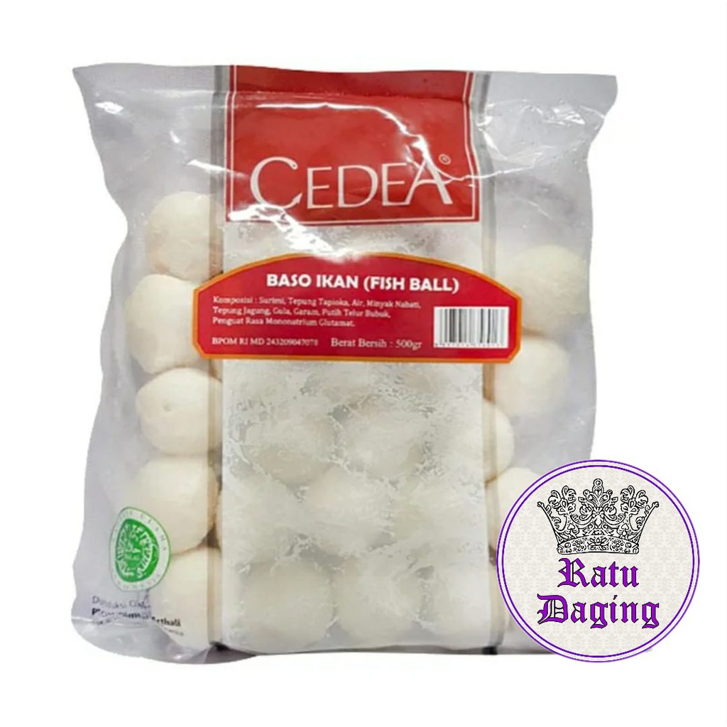 

Cedea Baso Ikan / Fish Meat ball 500gr