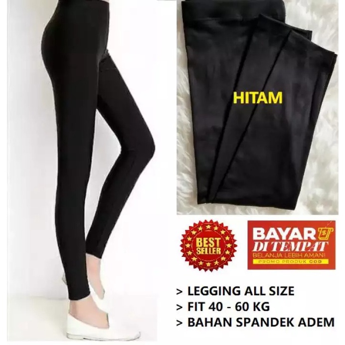 LEGGING PANJANG SPANDEK HIGH STANDAR/CELANA WANITA /CELANA SENAM/CELANA OLAHRAGA BISA COD TOKO IMAH