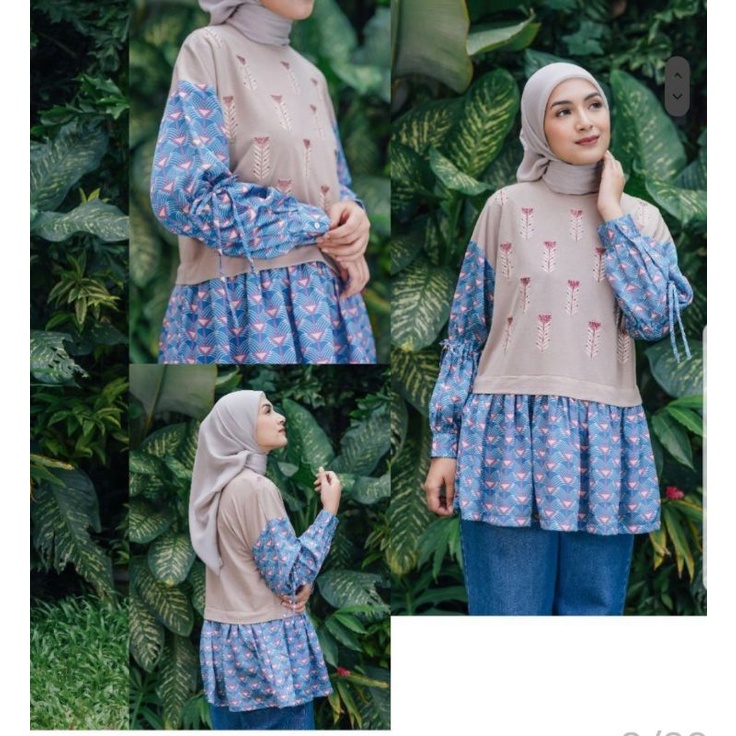 PEYTON TOP BEIGE || ALEZA LABEL