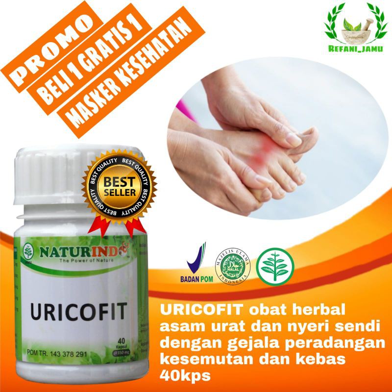 URICOFIT obat herbal asam urat dan nyeri sendi dengan gejala peradangan kesemutan dan kebas-3