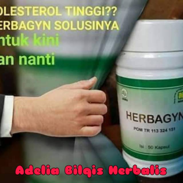 HERBAGYN NASA Obat Kolesterol Original PT. NASA
