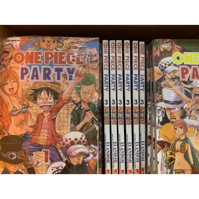 Komik One Piece Party/Seri lengkap/One Piece Party/Eiichiro Oda/Ei Andoh