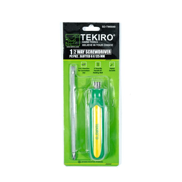 TEKIRO OBENG 2 WAY 125 MM /OBENG 2 WAY / TOOLS - ALAT PERKAKAS