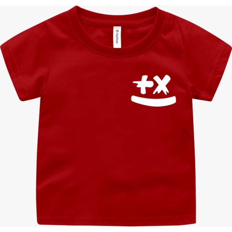 ((IB))KAOS ANAK2 UNISEX/LOGO +X DIGITAL SABLON