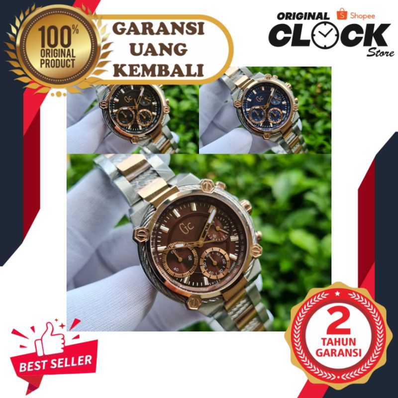 JAM TANGAN PRIA WANITA | RANTAI | KULIT | KARET | MURAH | - pria wanita collection GC Y25003G2 all s