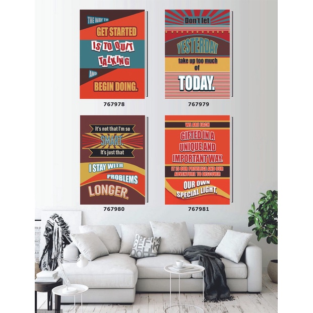 

Buku Tulis / Notebook / A5 Jepang / Typography / Set 2493