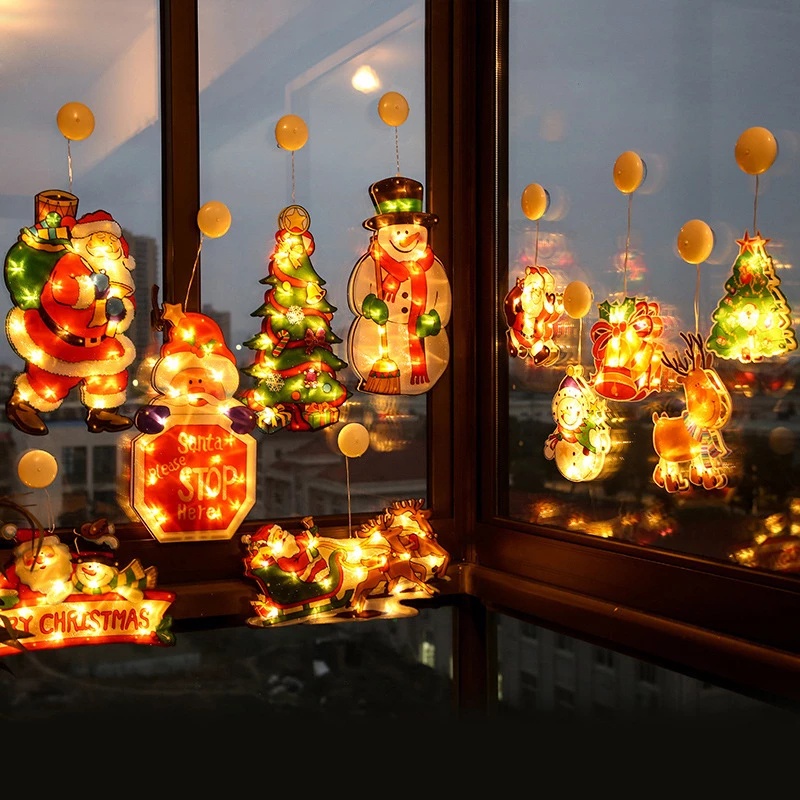 Lampu Gantung Led Bentuk Rusa Santa Snowman Untuk Dekorasi Pohon Natal/Hot Sale