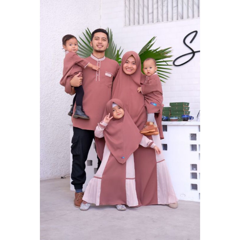 Famset Azmy Azmiya / Family set / serimbit / gamis couple