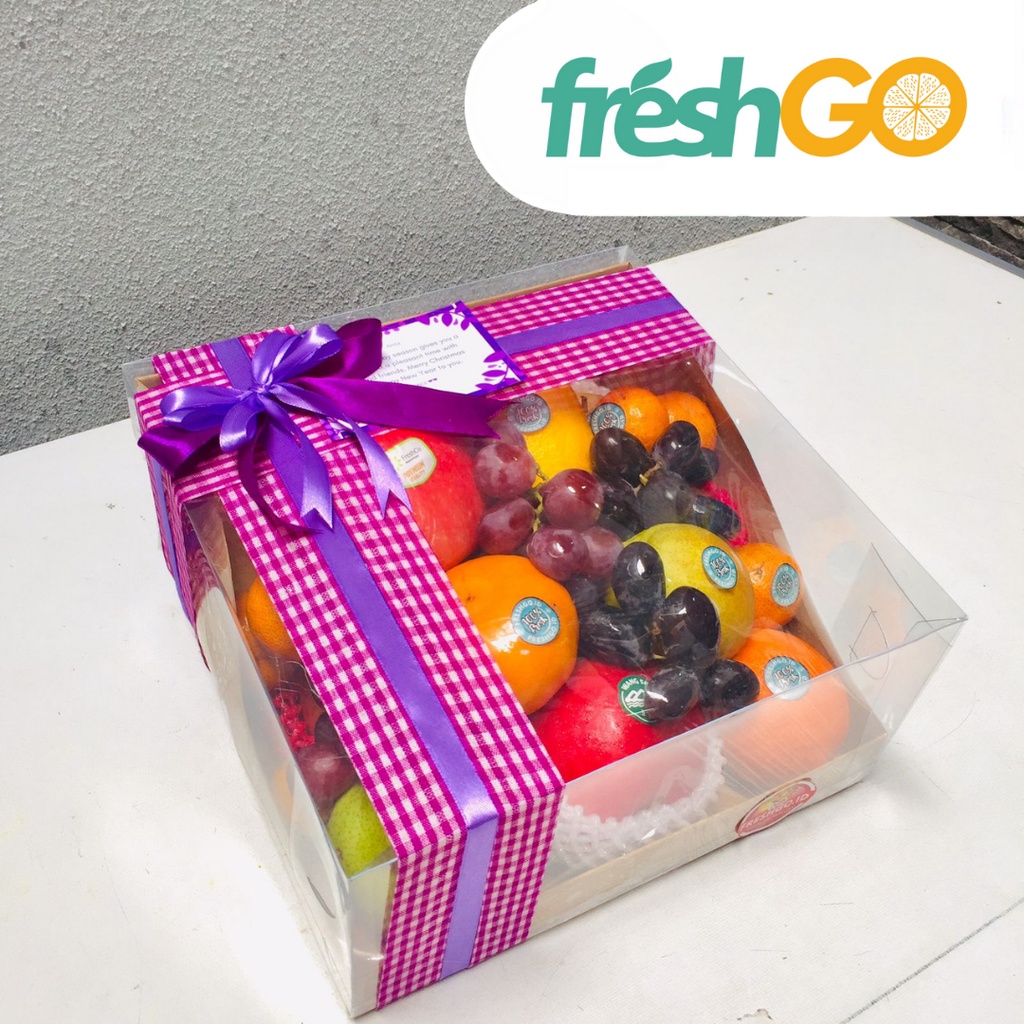 

Hampers Fruit Box Buah Segar Premium Untuk Hampers, Lamaran, Isoman Free Kartu Ucapan Freshgo.Id