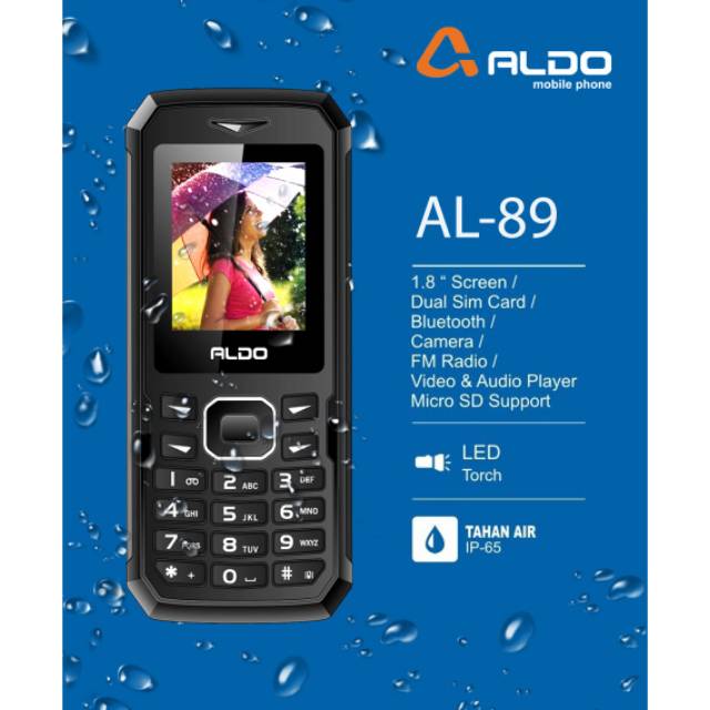 Hp Aldo Al-89 Candybar Hp Murah Garansi Resmi