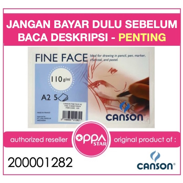 

Sketsagambar- Canson Fine Face A2 110 Gram Kertas Gambar Pencil Pastel Paper -Buku-Gambar-Sketsa.