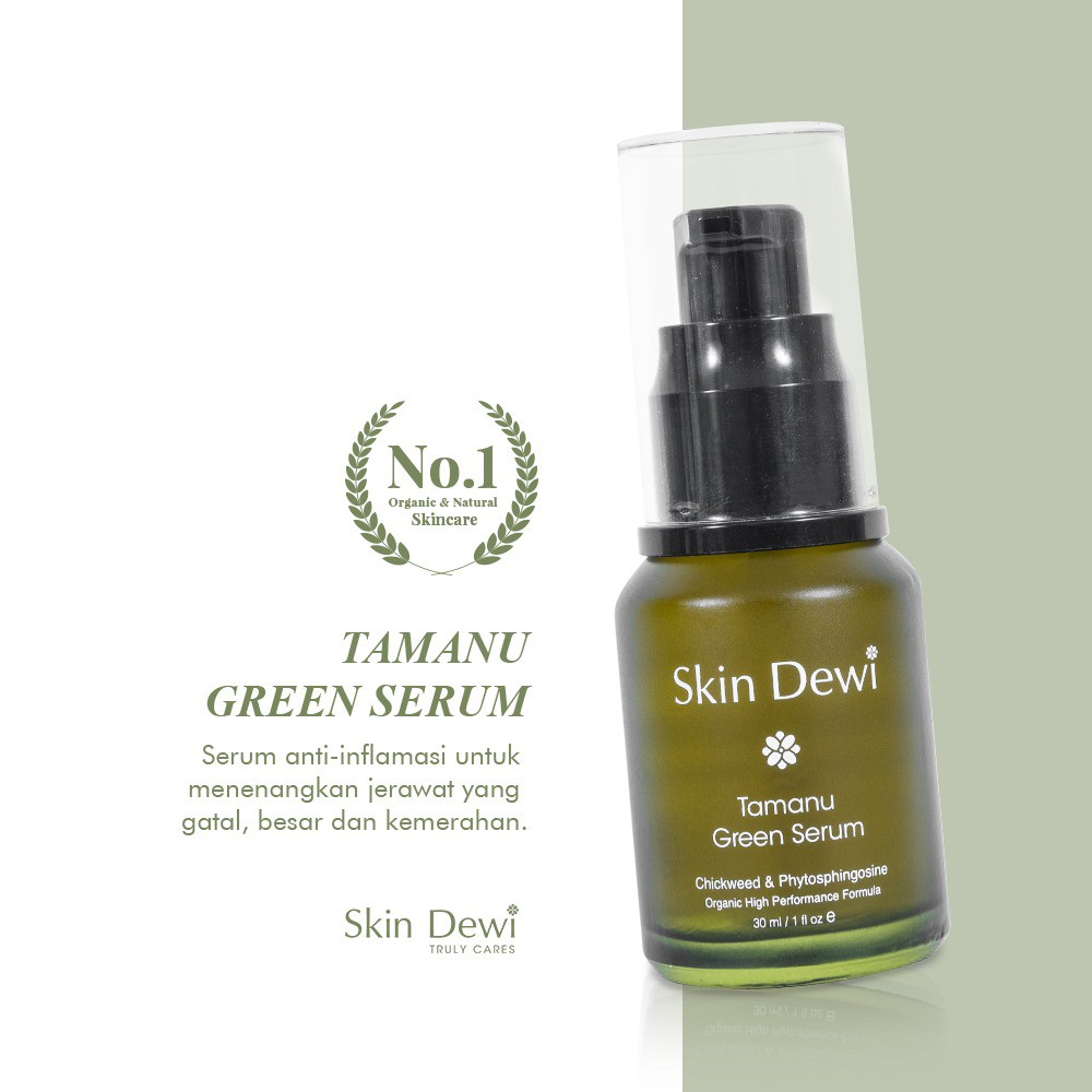 

Skin Dewi Tamanu Green Serum 30ml (Skincare Organic)