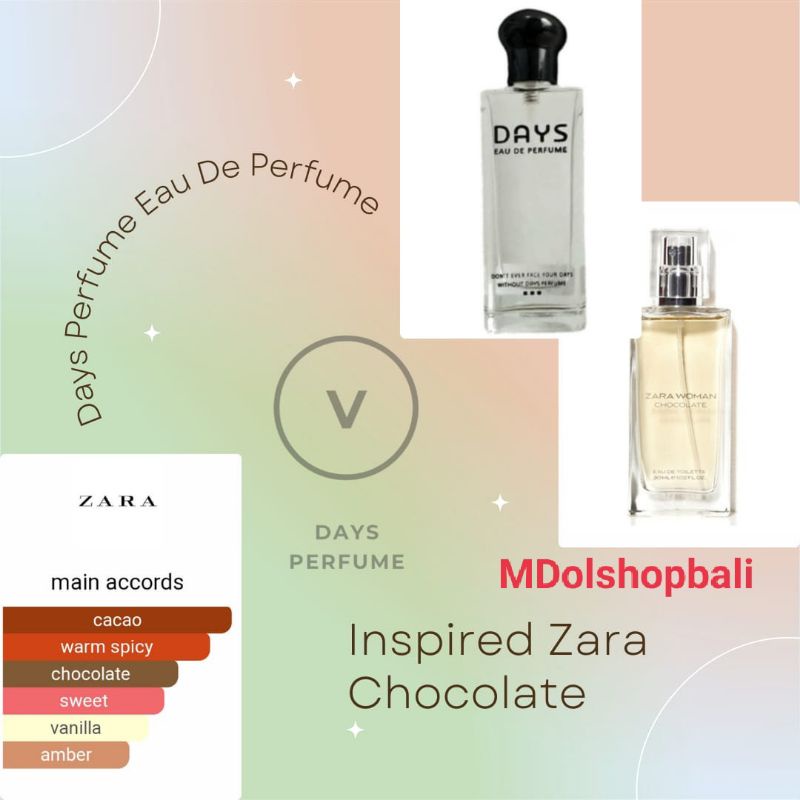 zara chocolatel#days parfume#parfume murah