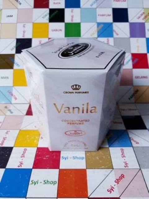 Parfum Vanila By Ahsan Roll On Non Alkohol 6ml