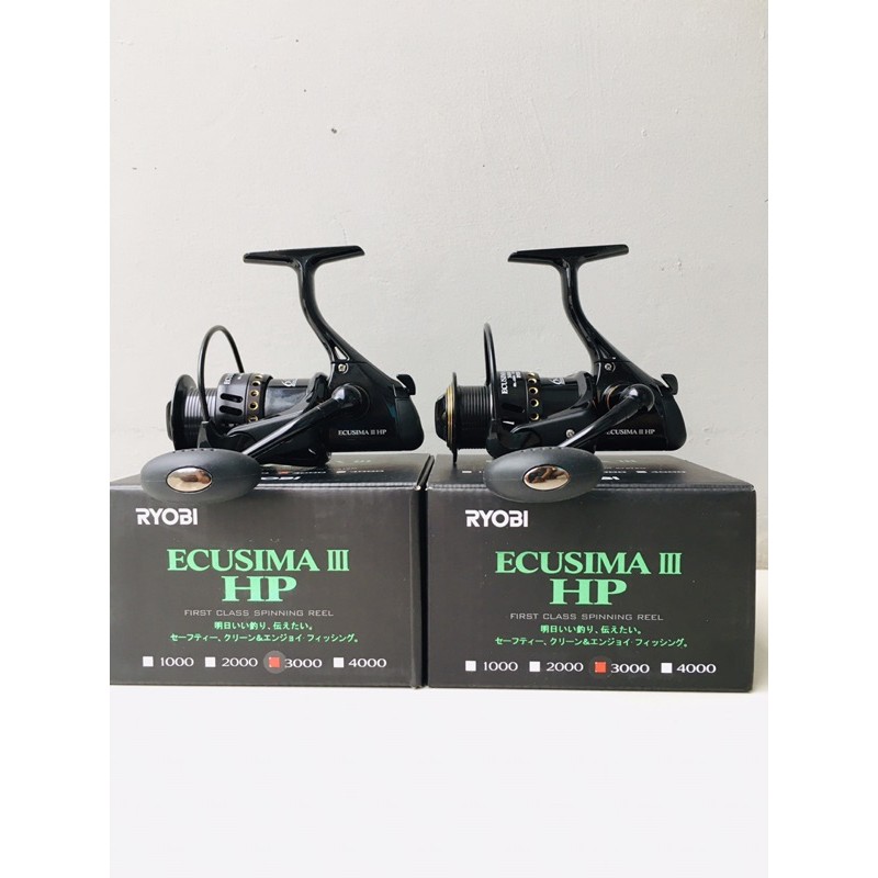 TERMURAH Reel Ryobi Ecusima III HP 3000 Power Handle