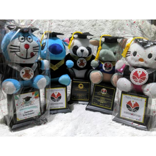 PIALA BONEKA | BEAR | STITCH | BONEKA DORAEMON | BONEKA HELLO KITTY | BONEKA PANDA | BONEKA GAJAH