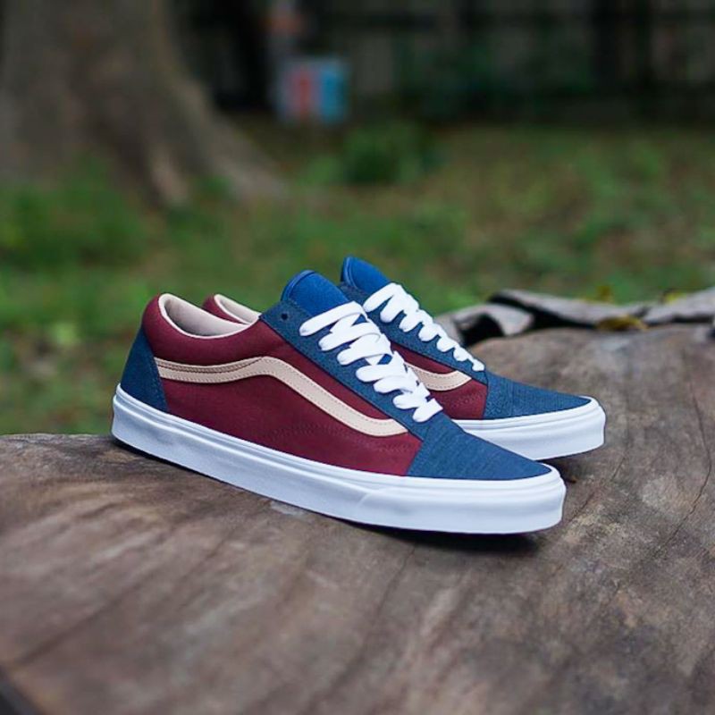 vans old skool textured suede