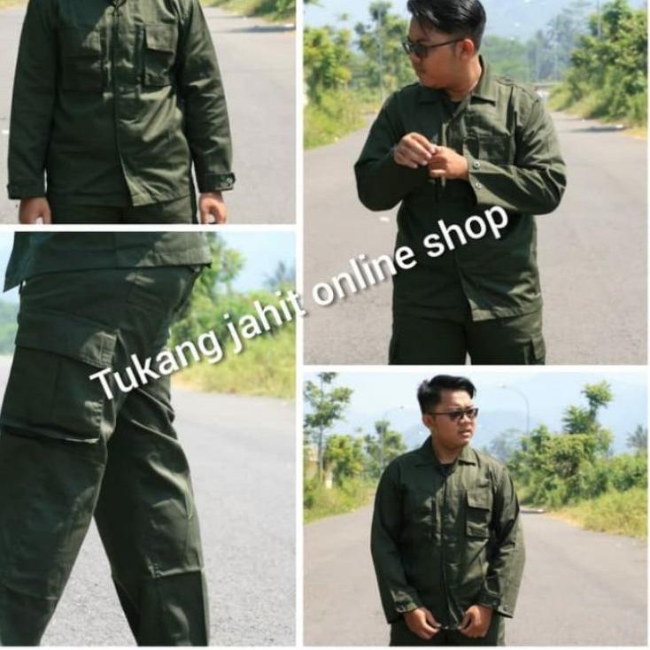 78N COD STELAN PDL menwa/seragam TNI/seragam Tactical army (Murah)Model terbaru