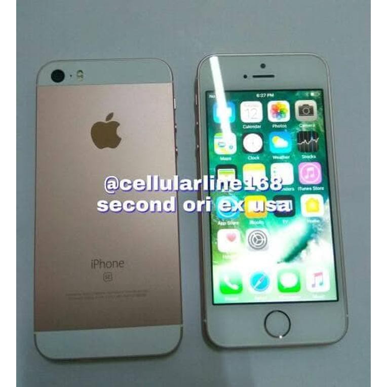 [Second/Bekas] Apple Iphone SE 64Gb Rosegold Second mulus