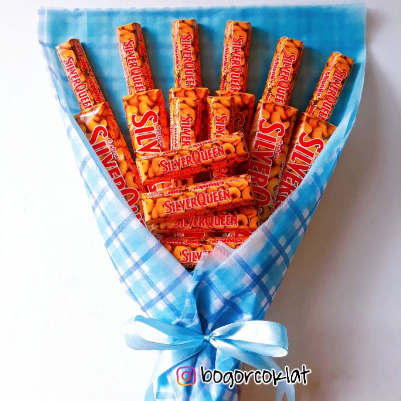 

Buket Silverqueen Valentine
