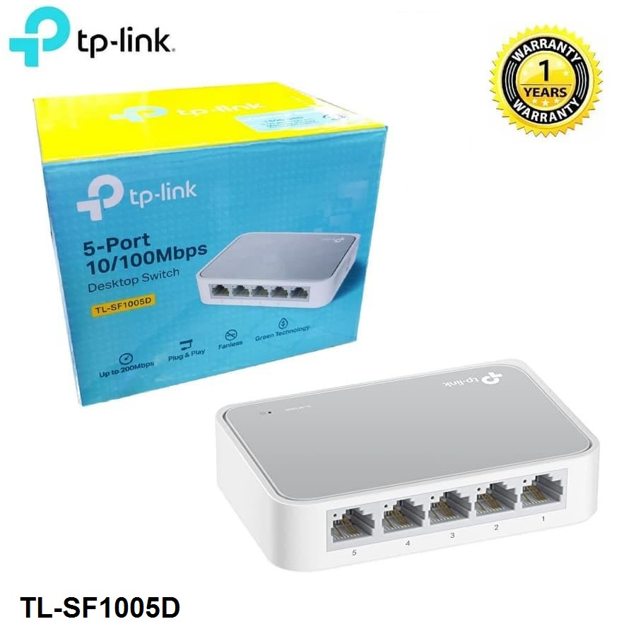 Desktop Switch Hub 5Port TL-SF1005D Tp-Link