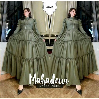 Kemeja Batik Pria Lengan Panjang Size M L Xl Xxl  Bswart Batik Hrb026 Kenongo Hem Panjang Padi