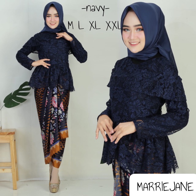 KEBAYA MARRIEJANE BROKAT / KEBAYA WISUDA / KEBAYA TUNANGAN