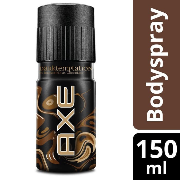 AXE Deodorant Deo Body Spray Parfum Pria Dark Temptation 150Ml