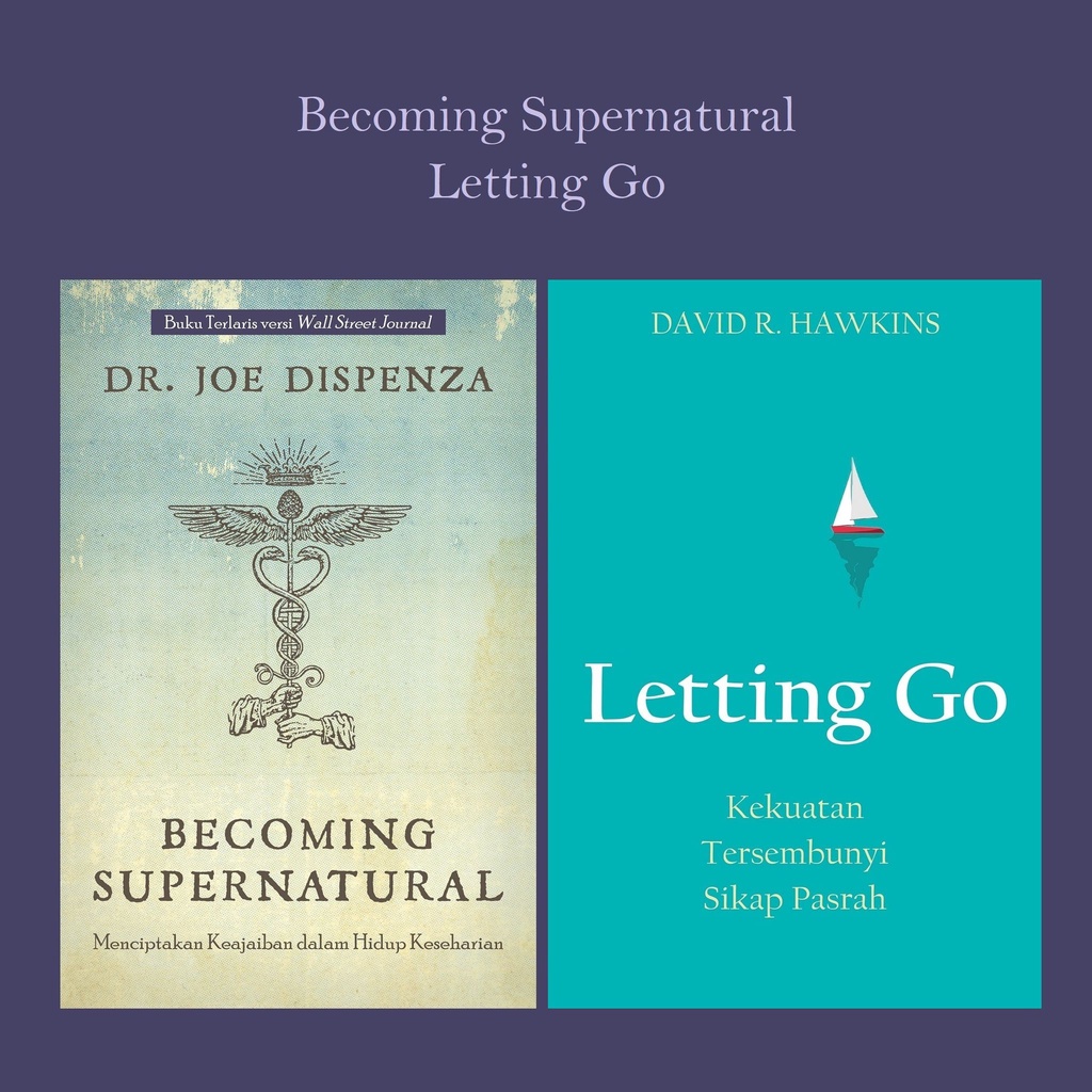 Becoming Supernatural, Letting Go