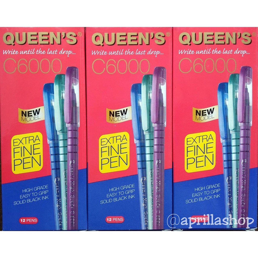 

Pulpen Faster QUEEN'S C6000 (12 pulpen/lusinan)