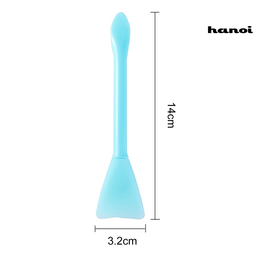 HQTM_DIY Masque Brush Safe Comfortable Silicone Masque Stirring Stick for Girl