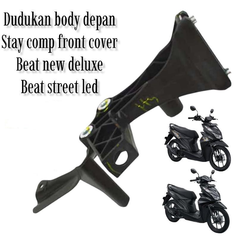 stay comp front cover dudukan panel tameng depan Honda beat new street LED beat deluxe 2020