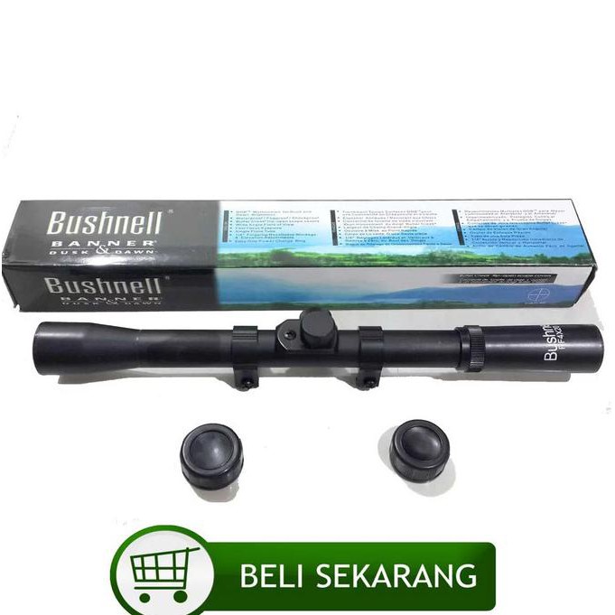 Promo Ready...Ready...Ready...] Promo Original Rifle Scope - Teleskop Bushnell 4X20 - Teleskop
