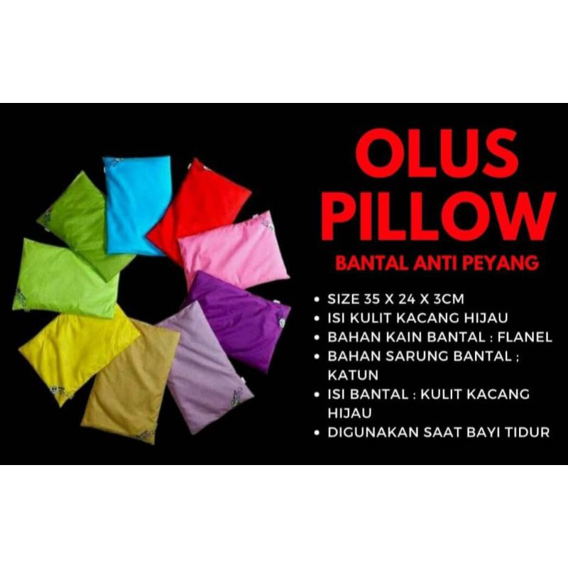 Olus Pillow Bantal Kesehatan Bayi / anti peyang