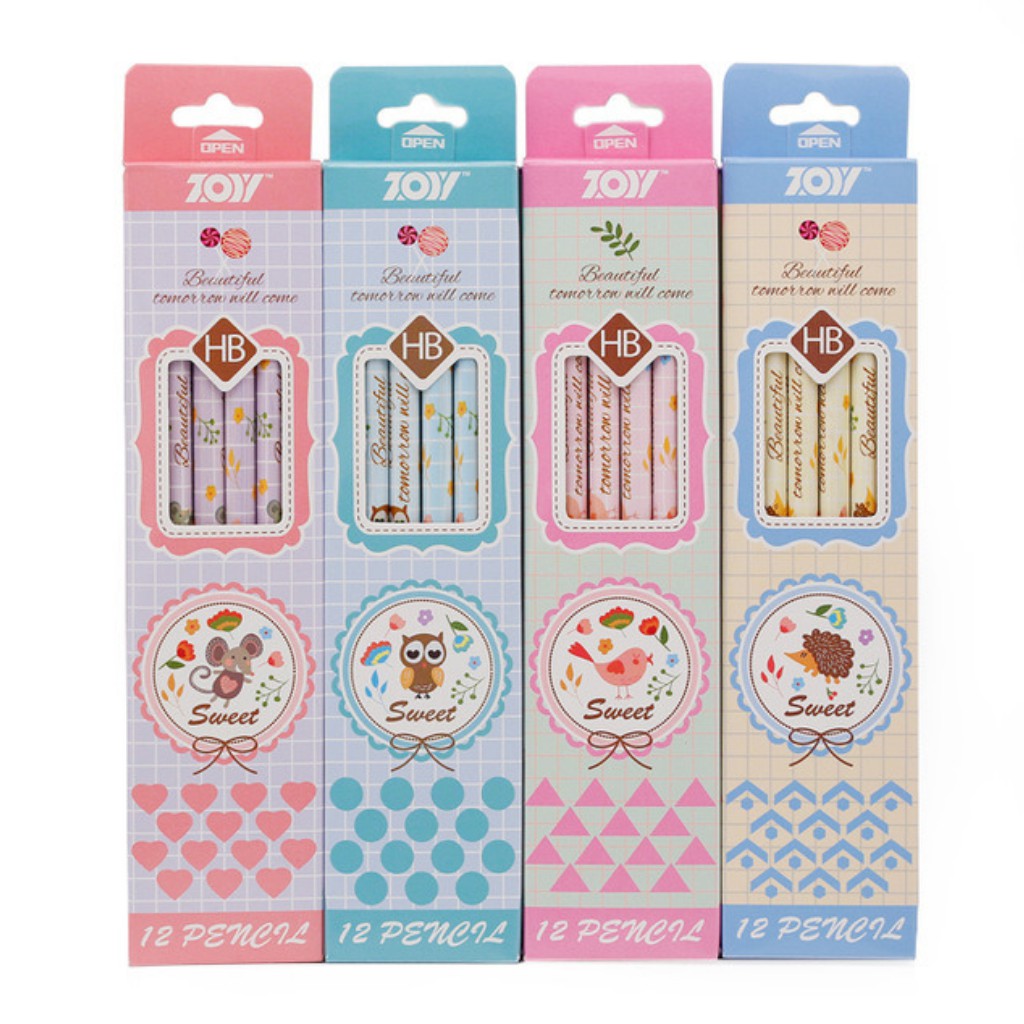 

Minicart Pensil Kayu HB isi 12pcs - ZY1068