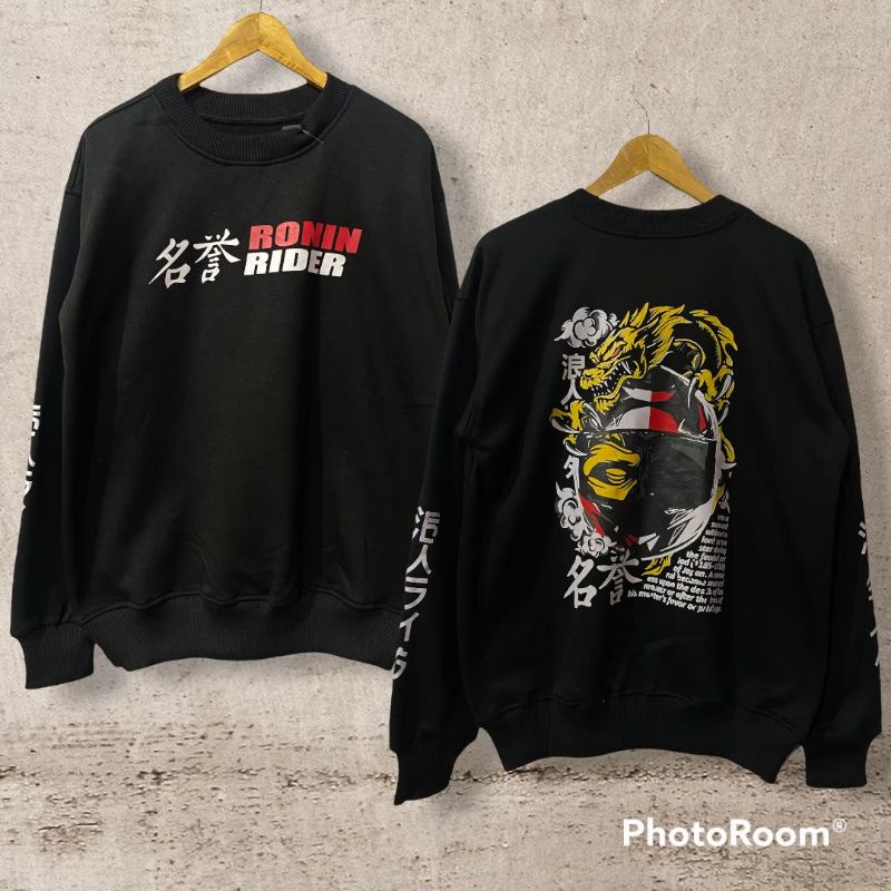 CREWNECK PRO STRET BLACK/ CREWNECK MURAH PRO STREET/ CREWNECK BLACK TERMURAH FULL SABLON